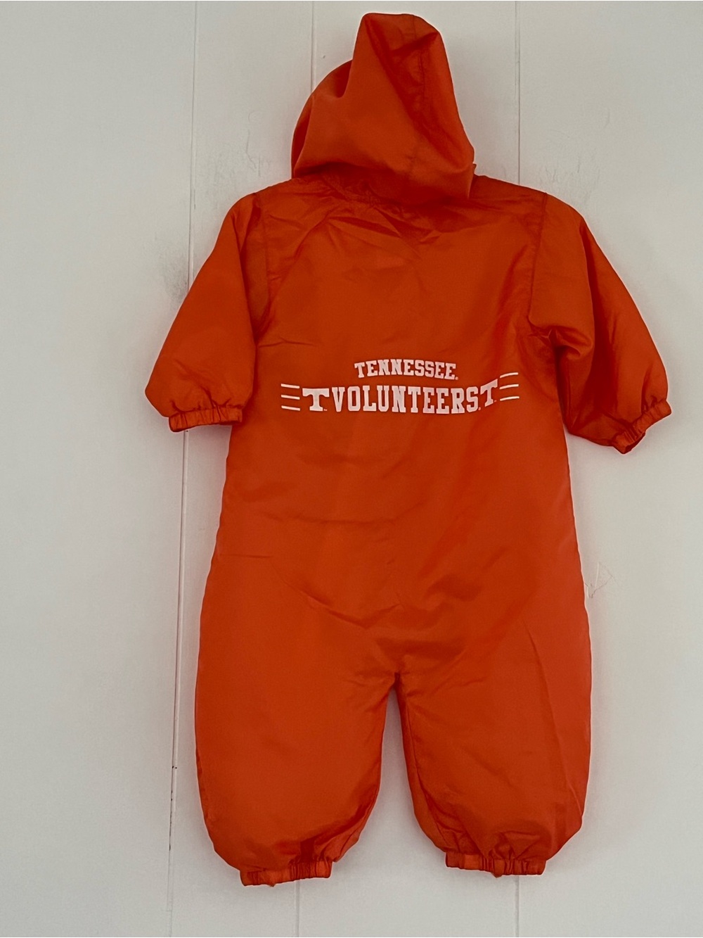 Tennessee Volunteers 1pc Windbreaker Jumpsuit VOLS Size 12 Months - Picture 2 of 16